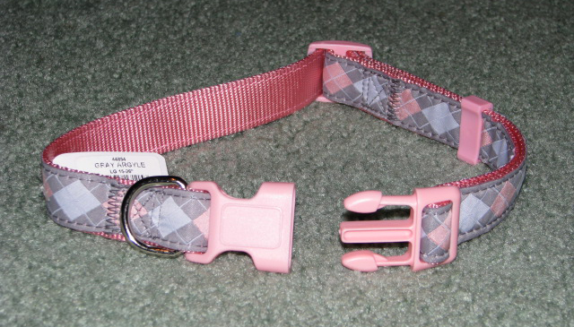 Unlatched Argyle Dog Collar