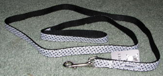 Black and White Dog Leash